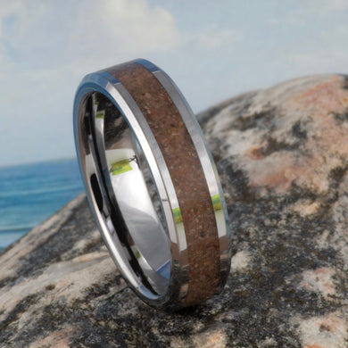 Customize Your Own Ring Sand from Your Honeymoon Trip or Memorable Vacation