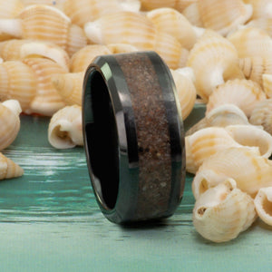 Customize Your Own Ring Sand from Your Honeymoon Trip or Special Vacation